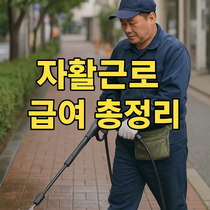 자활근로 급여